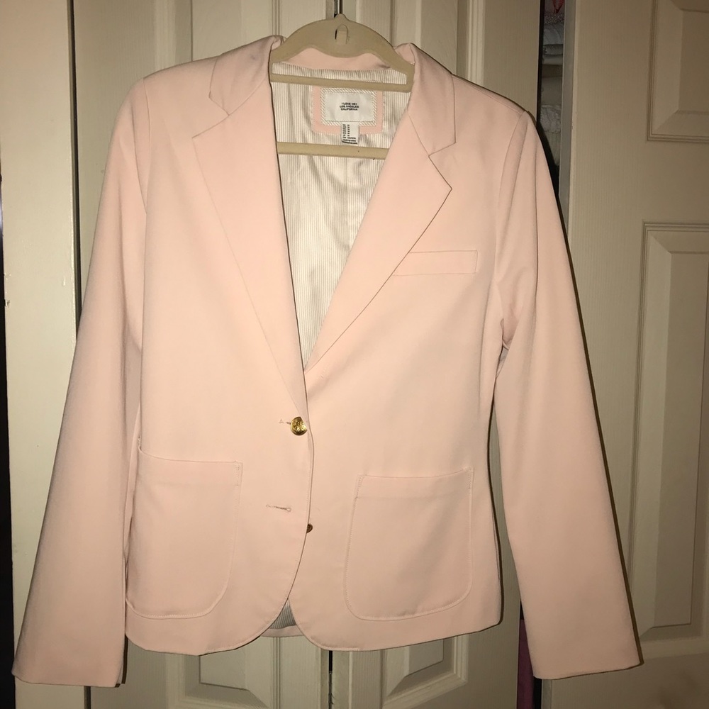 FOREVER 21 never worn baby pink blazer !